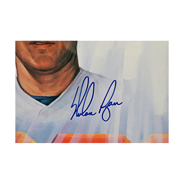 Seaver, Ryan, Carlton 300 Win Multi Signed Autographed Framed Lithograph JSA LOA