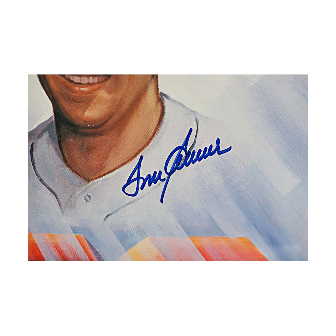 Seaver, Ryan, Carlton 300 Win Multi Signed Autographed Framed Lithograph JSA LOA
