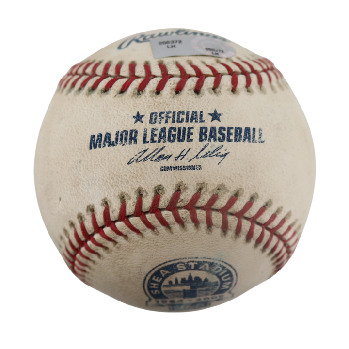 New York Mets Final Season at Shea Stadium 2008 Game Used Baseball (MLB Auth)