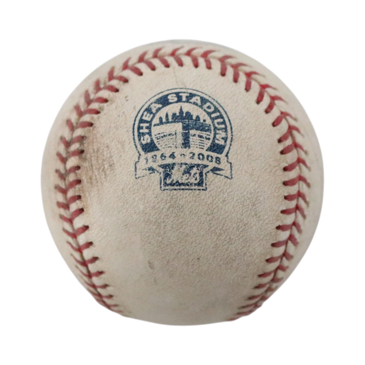 New York Mets Final Season at Shea Stadium 2008 Game Used Baseball (MLB Auth)