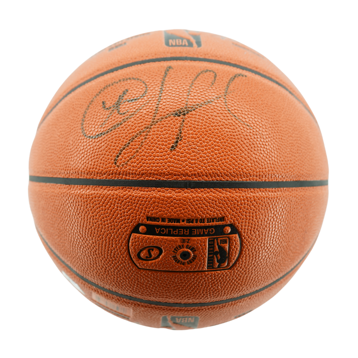 Chris Paul Hornets Clippers Rockets Signed Spalding NBA Basketball Fanatics Auth