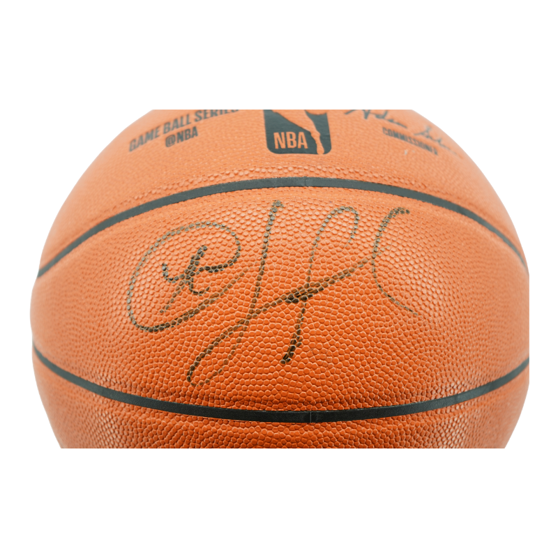 Chris Paul Hornets Clippers Rockets Signed Spalding NBA Basketball Fanatics Auth