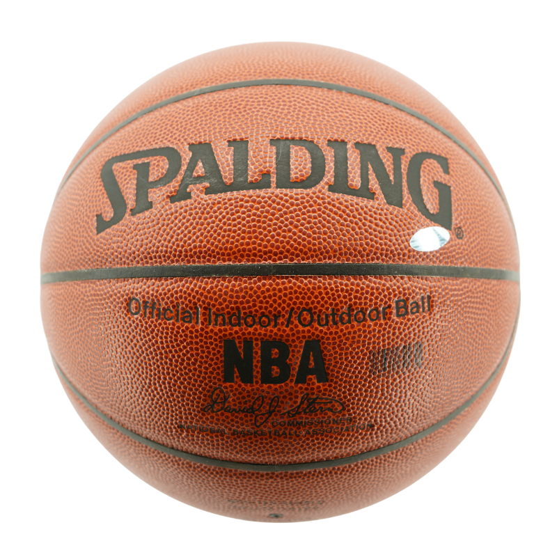 Julius Dr J Erving 76ers Nets Autographed Spalding NBA Basketball Steiner COA