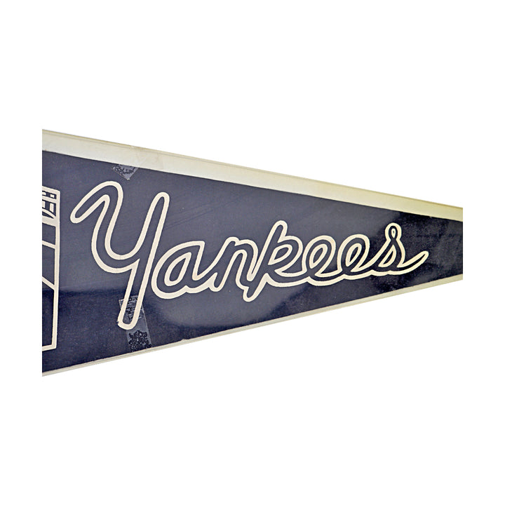 1960 New York Yankees American League Champions Vintage Photo Pennant Flag