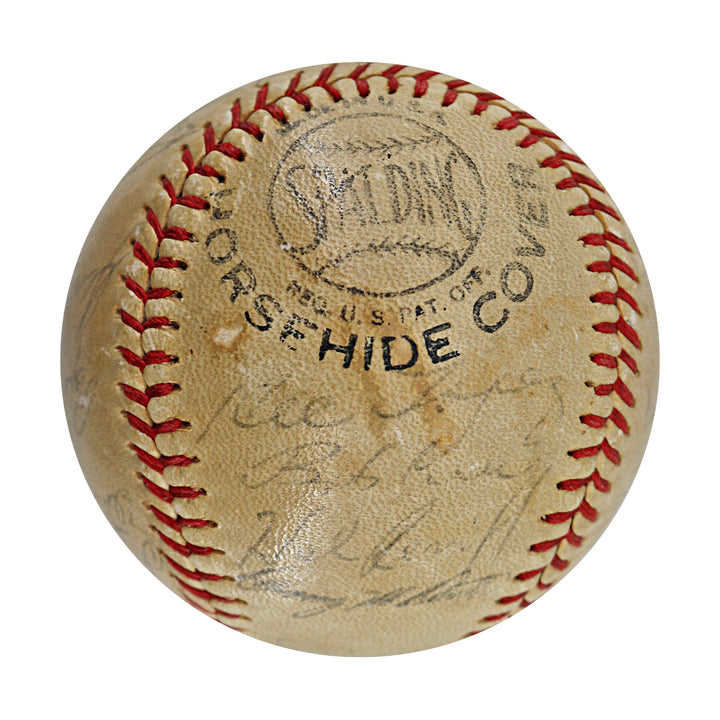 Maris Berra Ford New York Yankees 1961 Team Signed Spalding Baseball (JSA LOA)