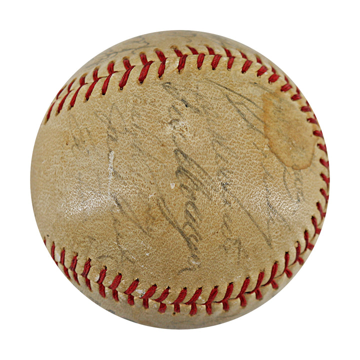 Maris Berra Ford New York Yankees 1961 Team Signed Spalding Baseball (JSA LOA)