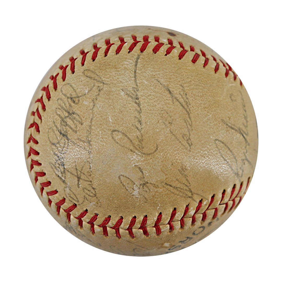 Maris Berra Ford New York Yankees 1961 Team Signed Spalding Baseball (JSA LOA)