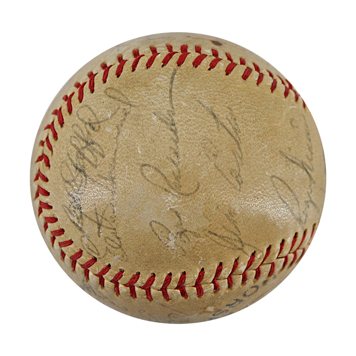 Maris Berra Ford New York Yankees 1961 Team Signed Spalding Baseball (JSA LOA)