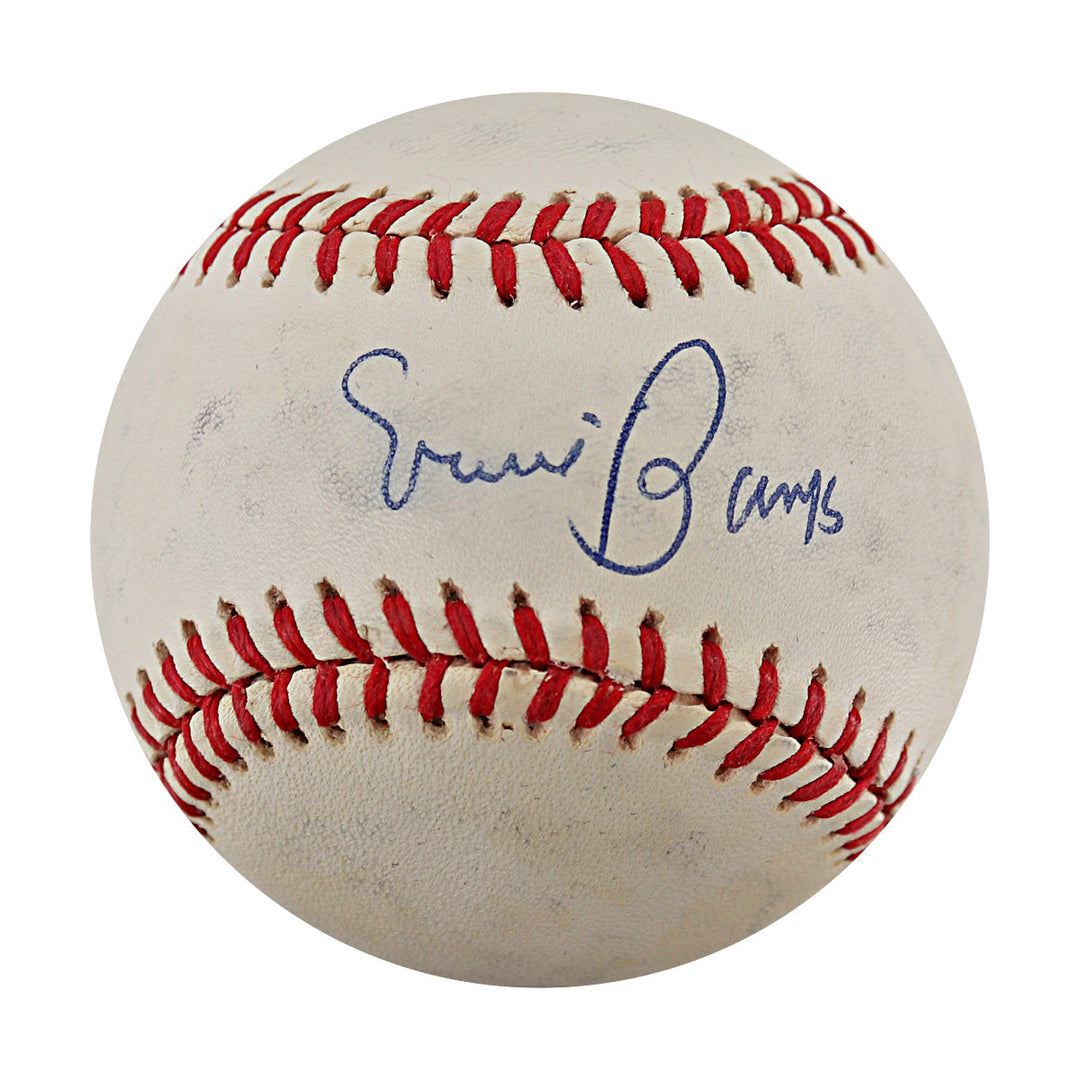 Ernie Banks Chicago Cubs Autographed Signed ONL Baseball JSA COA