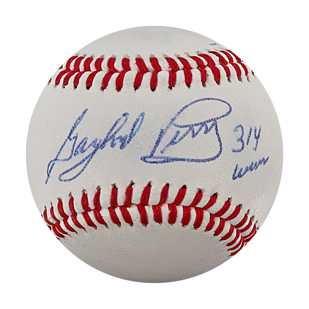 Gaylord Perry Milwaukee Brewers Autographed Signed Inscribed Professional Series Baseball JSA COA