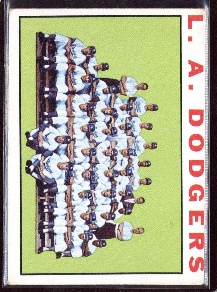 1964 Topps Dodgers #531 Team Card (2)