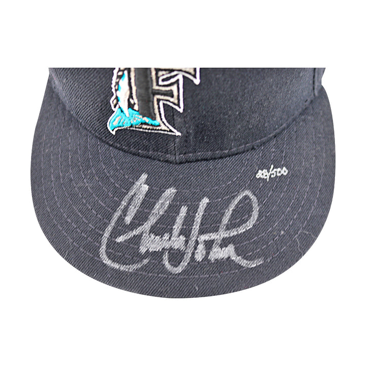 Charles Johnson Florida Marlins Autographed Signed 1997 World Series Hat (Goldin COA)