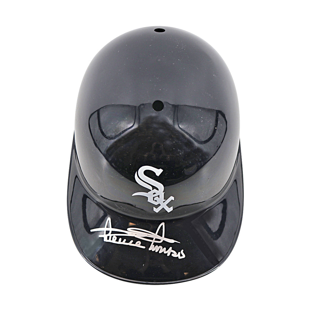Minnie Minoso Chicago White Sox Autographed Signed Replica Batting Helmet (Schwartz Sports COA)