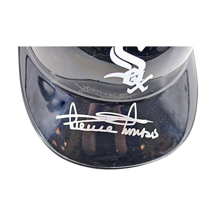 Minnie Minoso Chicago White Sox Autographed Signed Replica Batting Helmet (Schwartz Sports COA)