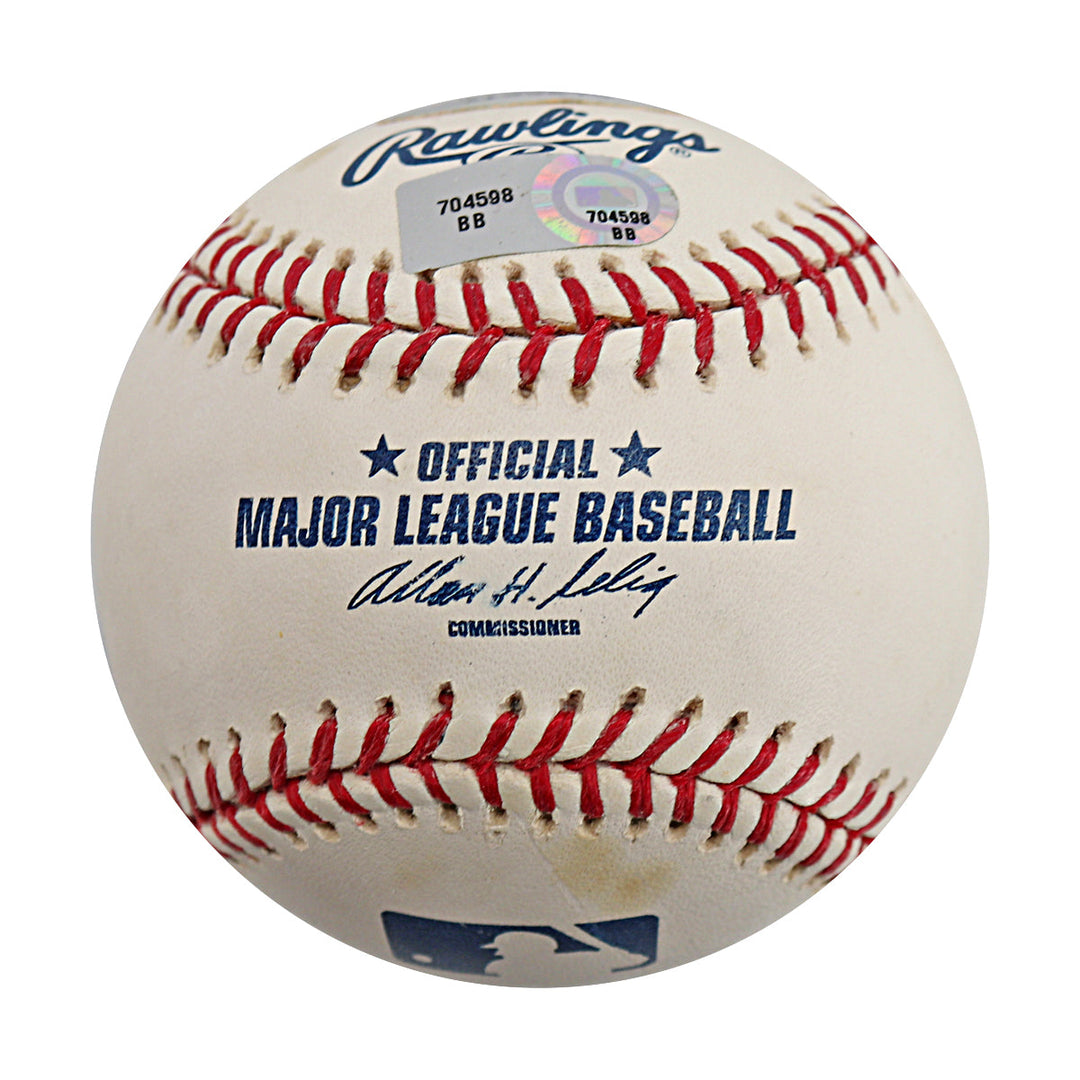 Michael Bourn Astros Phillies Autographed Signed ROMLB Baseball (MLB Auth #BB704598)