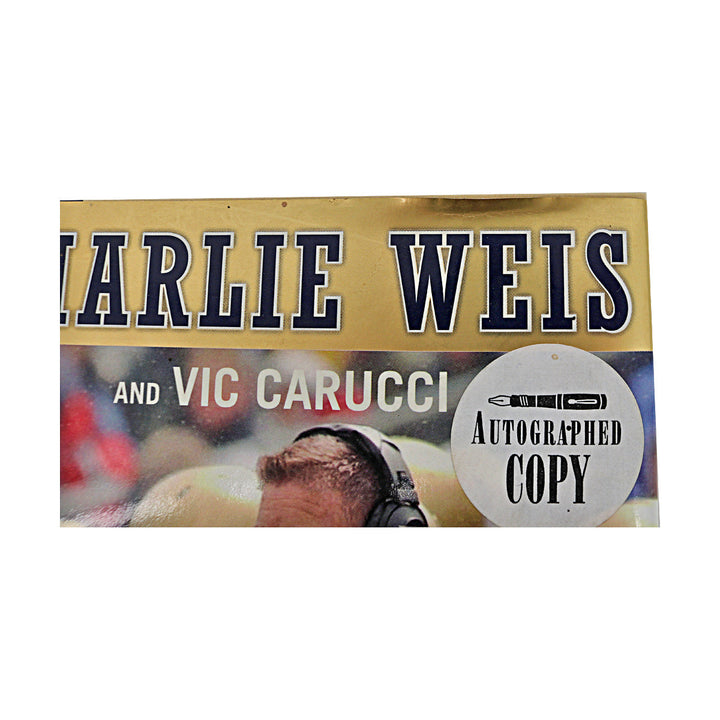 Charlie Weis Notre Dame Autographed Signed No Excuses Book (JSA COA #CB91284)