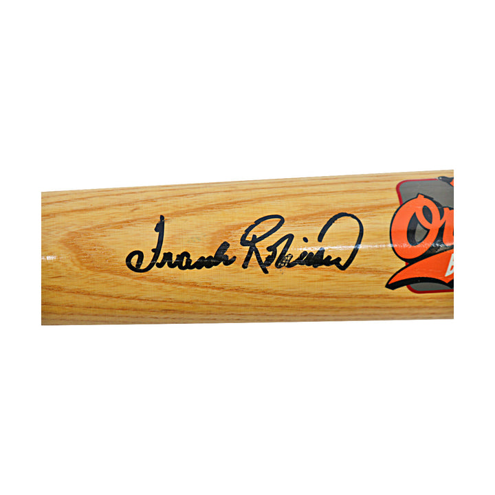 Frank Robinson Baltimore Orioles Autographed Signed 1991 Cooperstown Bat (JSA COA #CD21561)