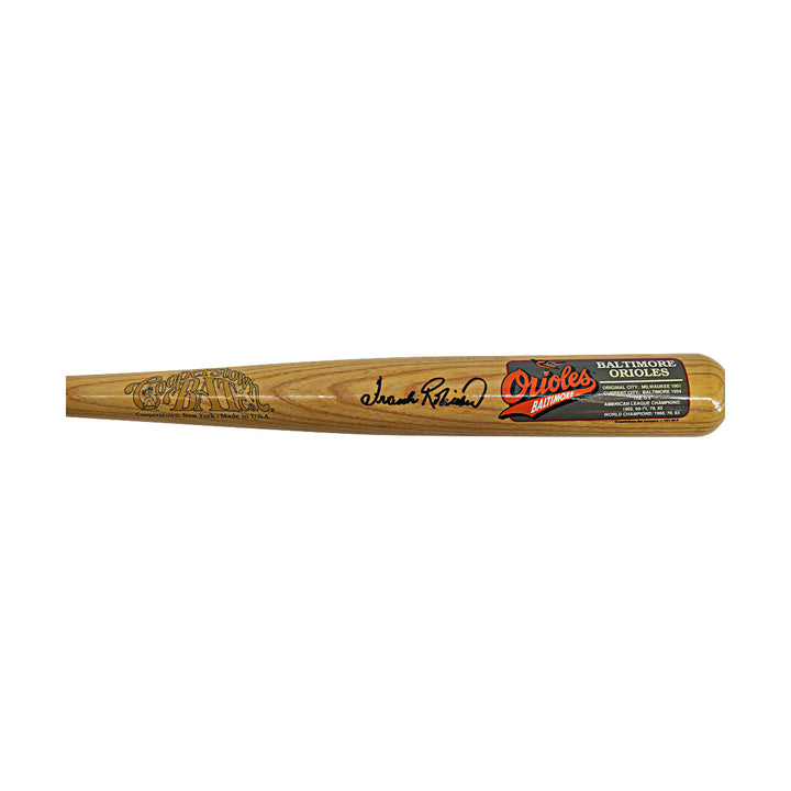 Frank Robinson Baltimore Orioles Autographed Signed 1991 Cooperstown Bat (JSA COA #CD21561)
