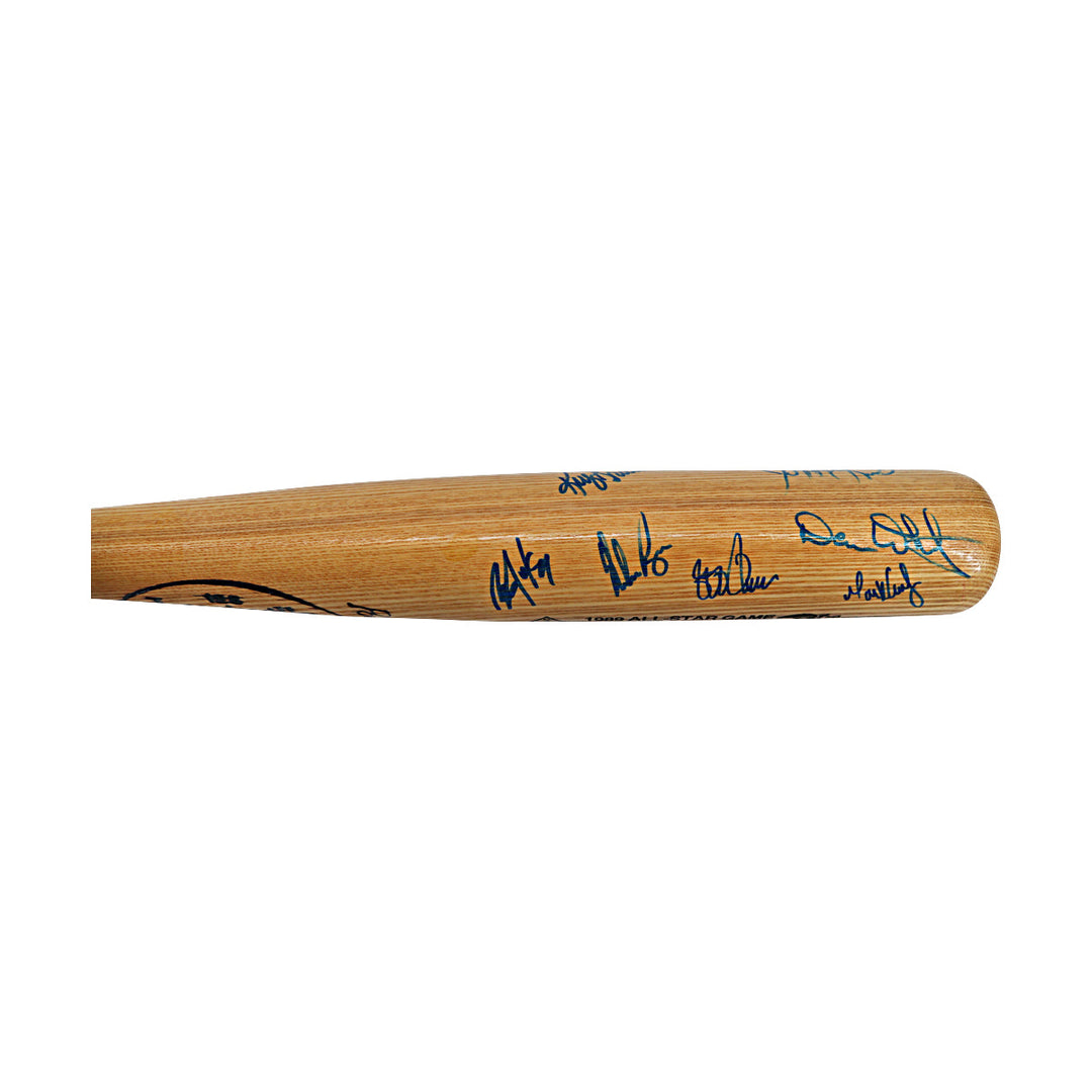 Ryan Baines Jackson 1989 AL All-Star Team Signed Autographed Bat with 14 Signatures (JSA LOA #ZZ23138)