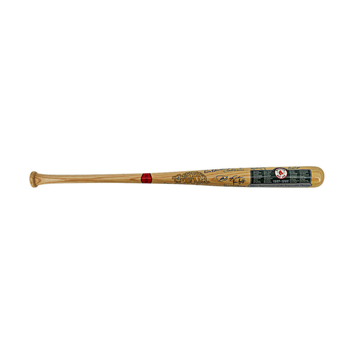 Petrocelli, Lonborg, Yastrzemski, Williams Boston Red Sox Multi Signed Autographed  1967-1992 Sliver Anniversary of The Impossible Dream  Cooperstown Bat (JSA LOA #ZZ23140)