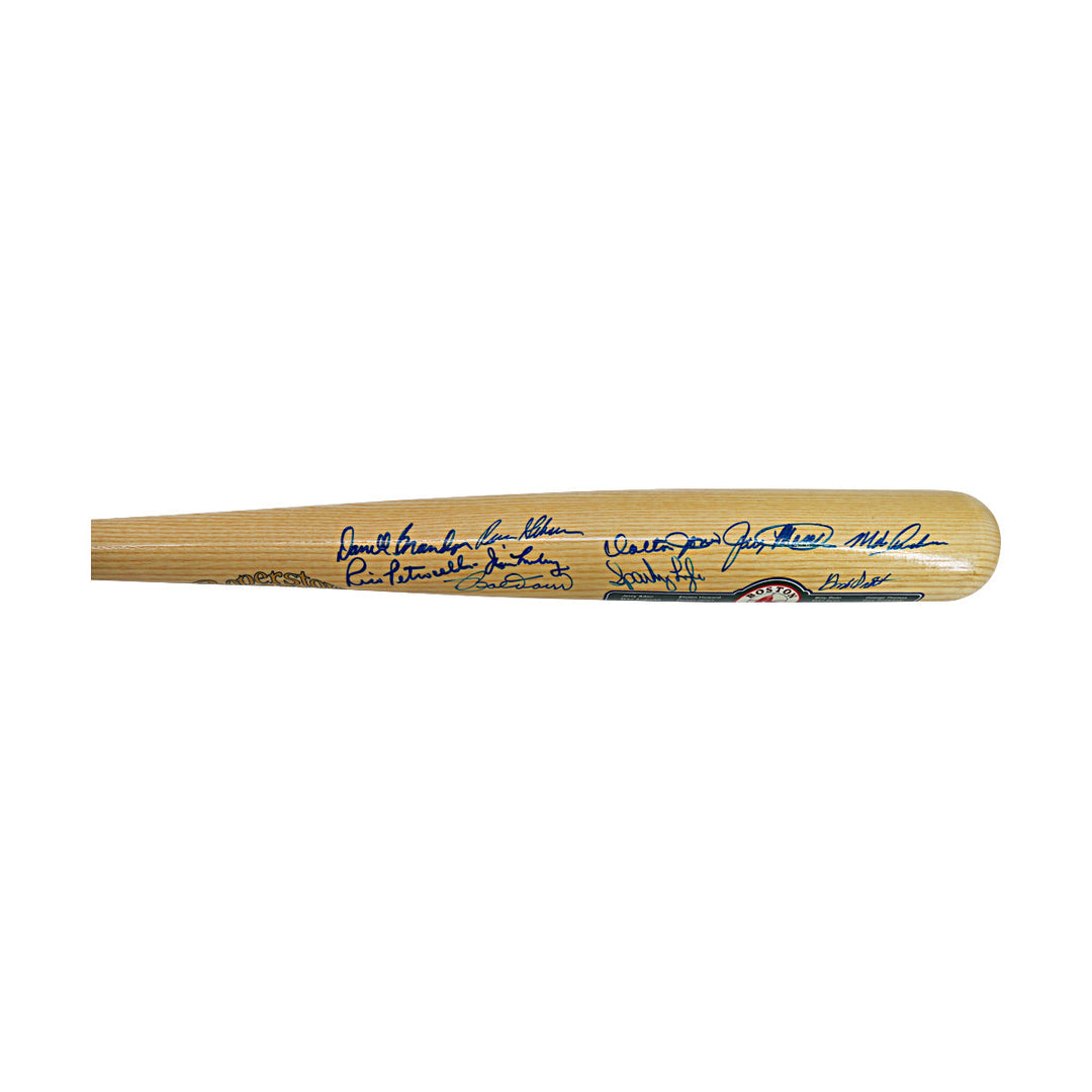 Petrocelli, Lonborg, Yastrzemski, Williams Boston Red Sox Multi Signed Autographed  1967-1992 Sliver Anniversary of The Impossible Dream  Cooperstown Bat (JSA LOA #ZZ23140)