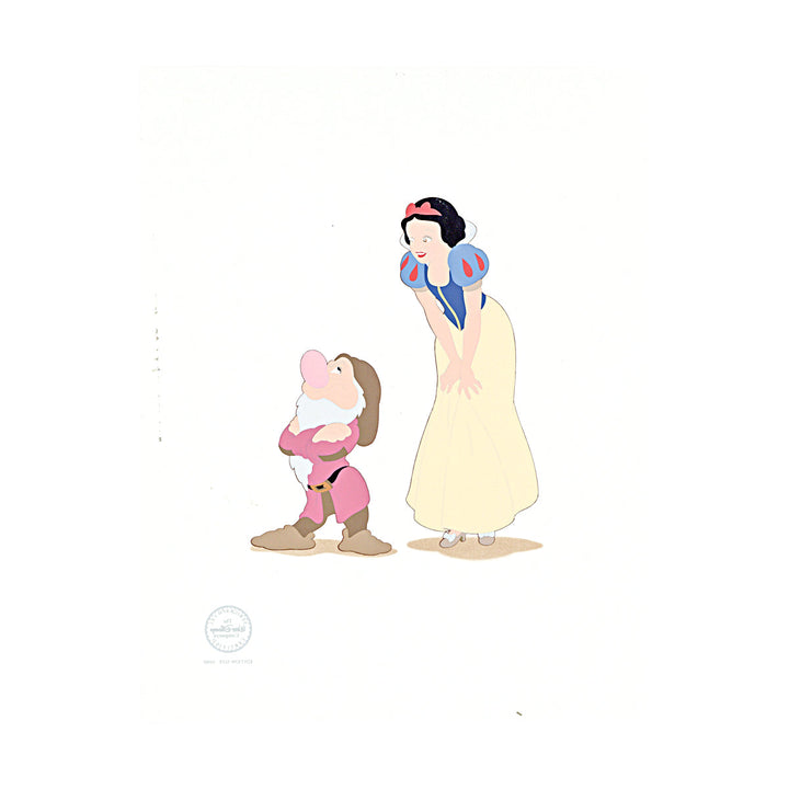 Snow White and Grumpy 17x20 Sketch LE out of 5000