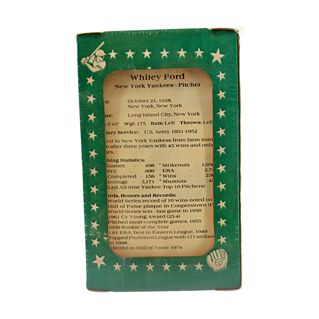 Whitey Ford New York Yankees Metz Statue Sealed