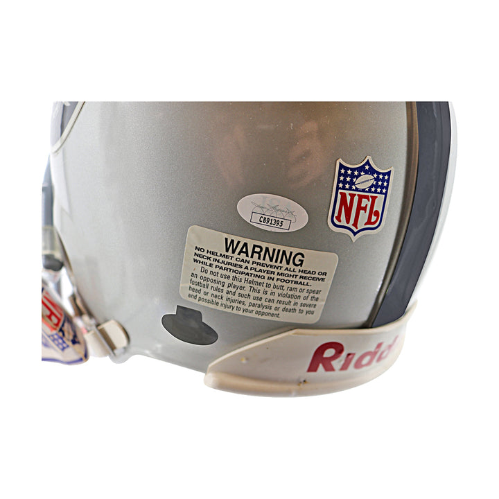 Tim Brown Oakland Raiders Autographed Signed Riddell Proline VSR-4 Authentic Helmet (JSA COA #CB91395)