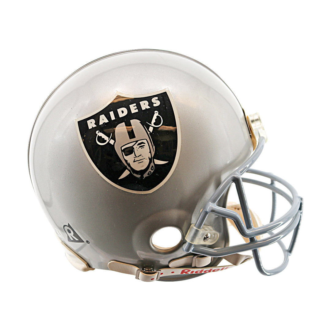 Tim Brown Oakland Raiders Autographed Signed Riddell Proline VSR-4 Authentic Helmet (JSA COA #CB91395)