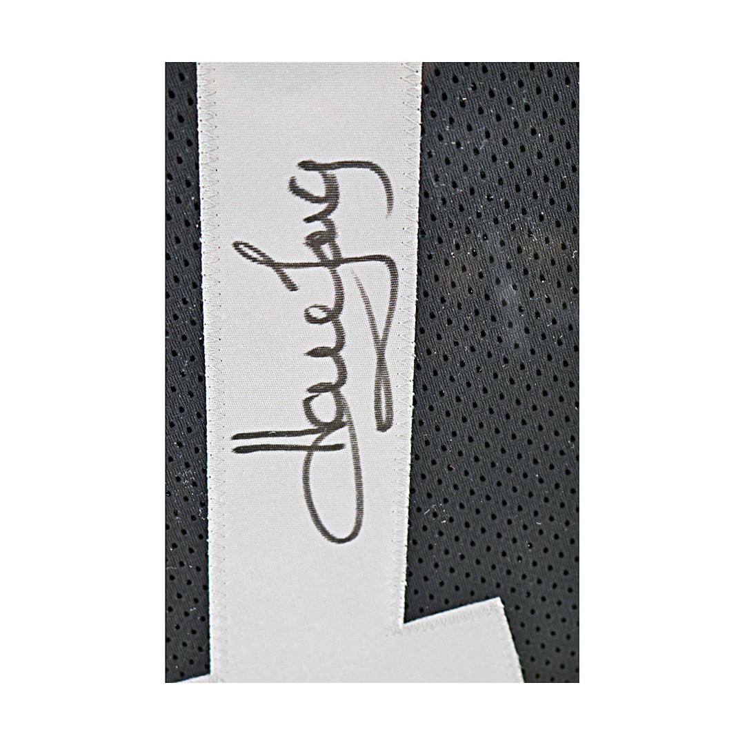 Howie Long Oakland Raiders Autographed Signed Framed Pro-Style Jersey (JSA COA #WP84778)