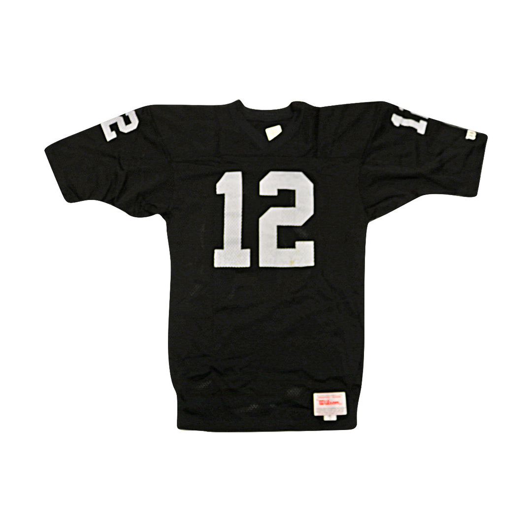 Ken Stabler Las Vegas Raiders Autographed Signed Oakland Raiders Wilson Black Jersey (JSA COA #CB91416)
