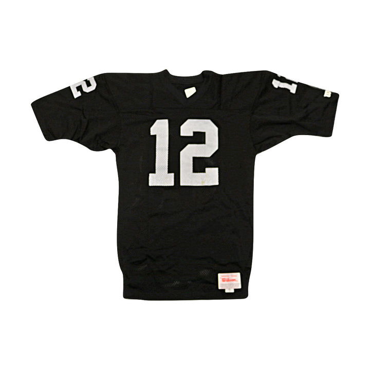 Ken Stabler Las Vegas Raiders Autographed Signed Oakland Raiders Wilson Black Jersey (JSA COA #CB91416)