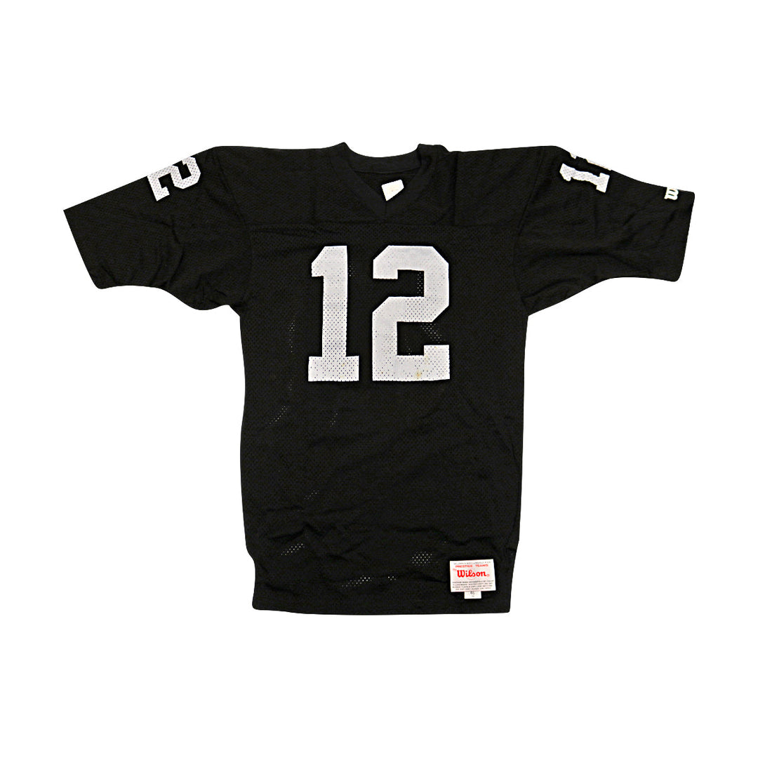 Ken Stabler Las Vegas Raiders Autographed Signed Oakland Raiders Wilson Black Jersey (JSA COA #CB91416)