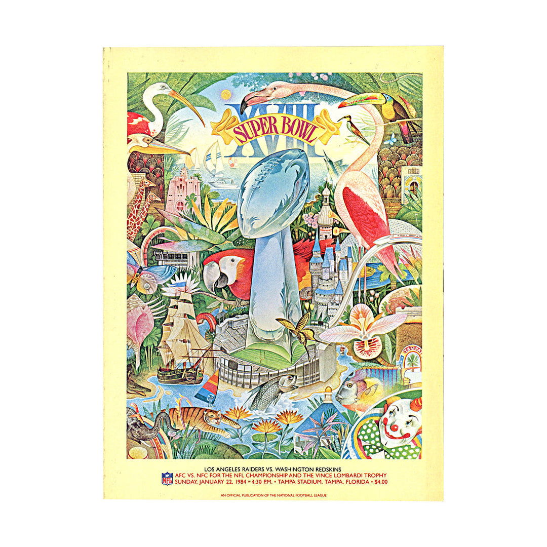 Super Bowl XVIII Official Program