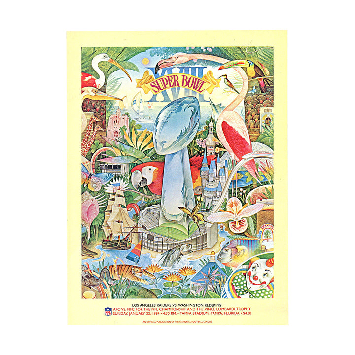 Super Bowl XVIII Official Program