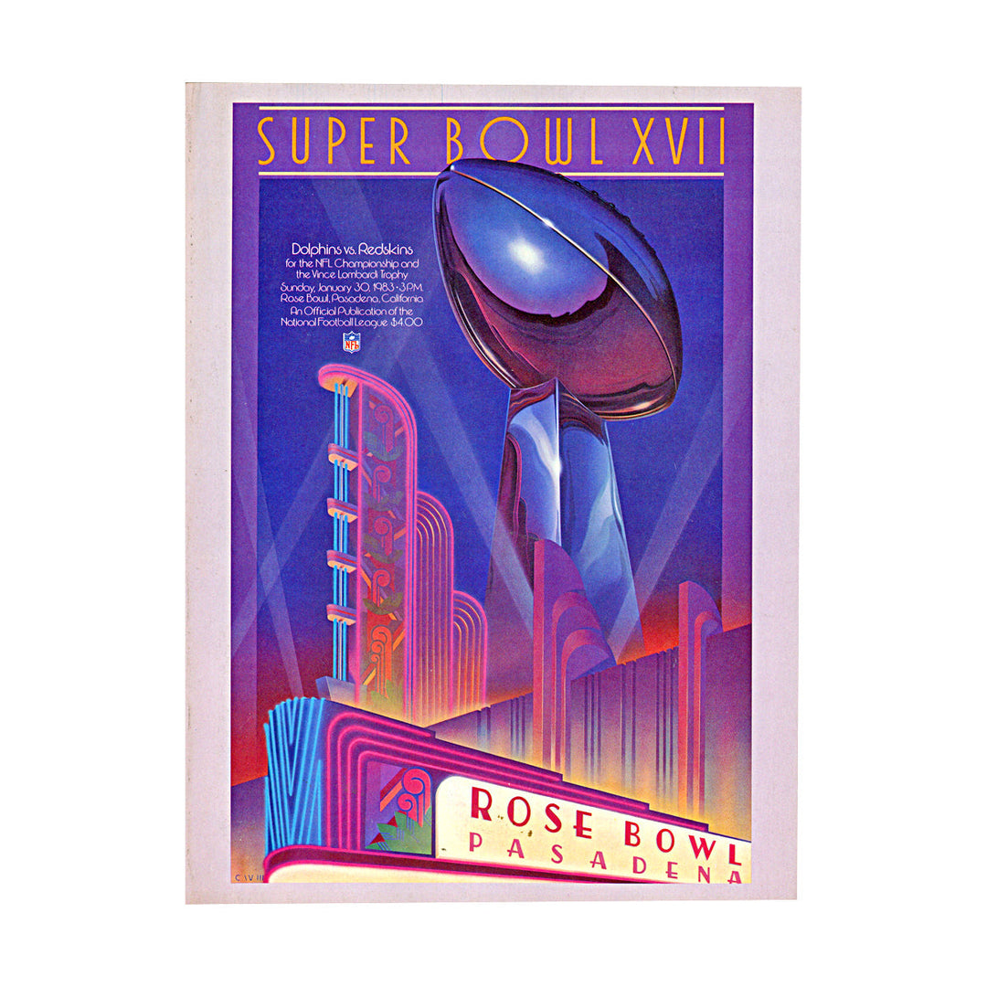 Super Bowl XVII Official Program