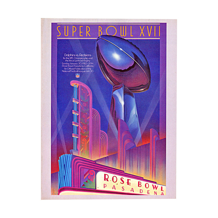 Super Bowl XVII Official Program