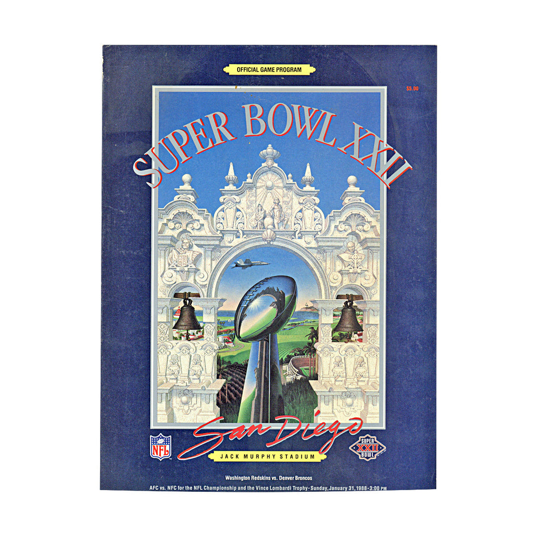 Super Bowl XXII Official Program