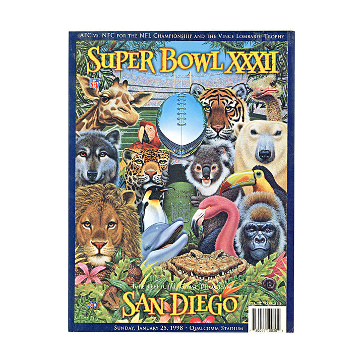 Super Bowl XXXII Official Program