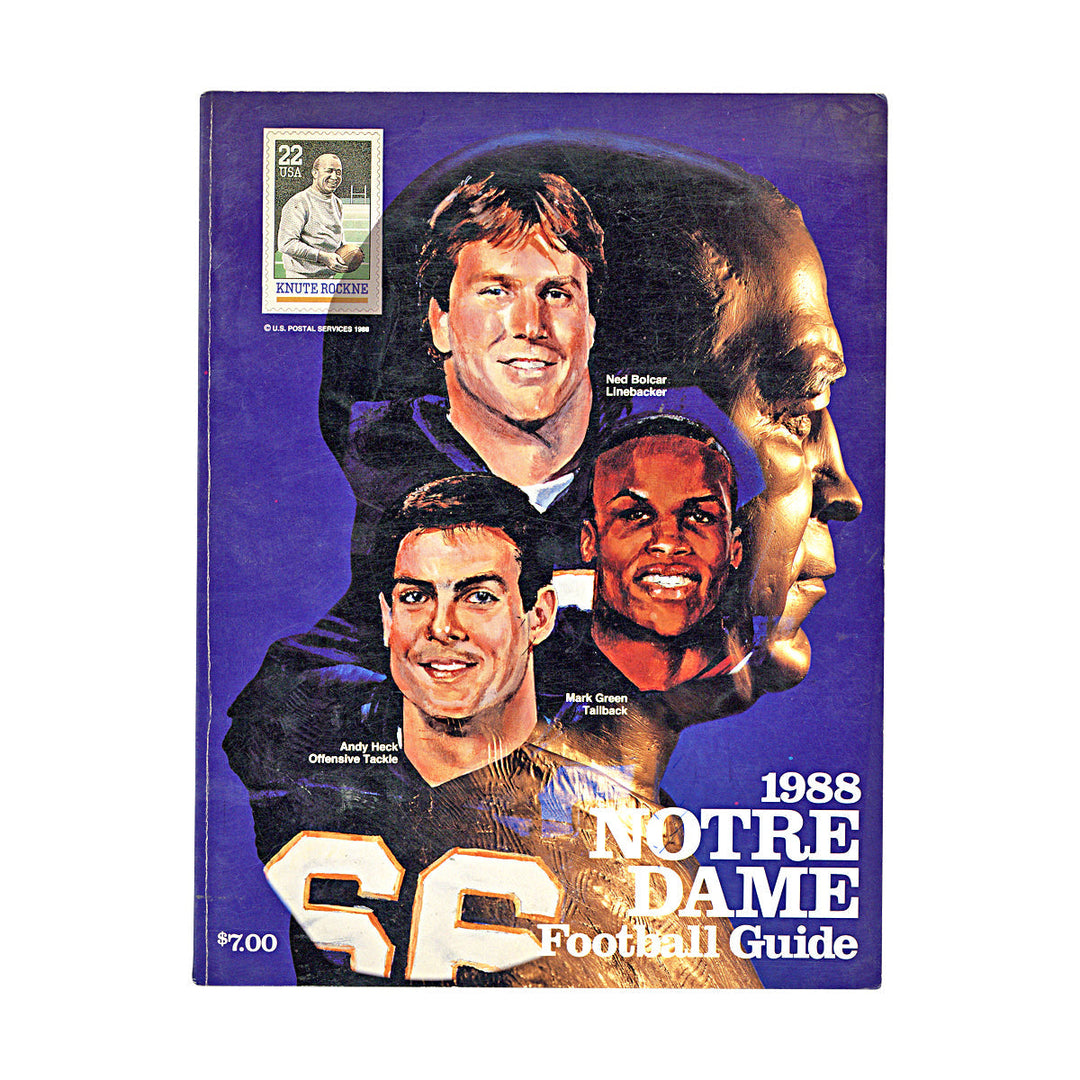 1988 Notre Dame Football Guide