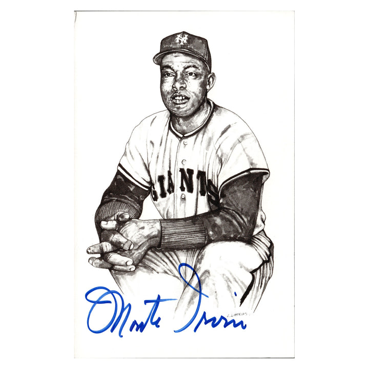 Monte Irvin San Francisco Giants Autographed Signed 1989 Ted Williams Thumper Inc. Post Card (JSA COA #AX09771)