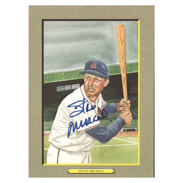 Stan Musial St. Louis Cardinals Autographed Signed Perez Steele 1990 Greatest Moments #1489/5000 (JSA COA #CB91001)