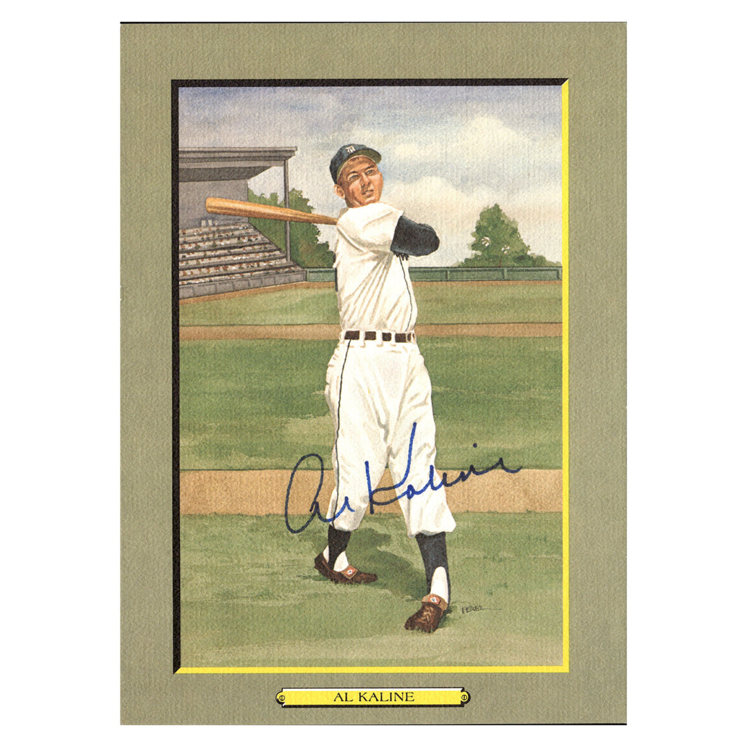 Al Kaline Detroit Tigers Autographed Signed Perez Steele 1990 Greatest Moments #1489/5000 (JSA COA #CB91004)