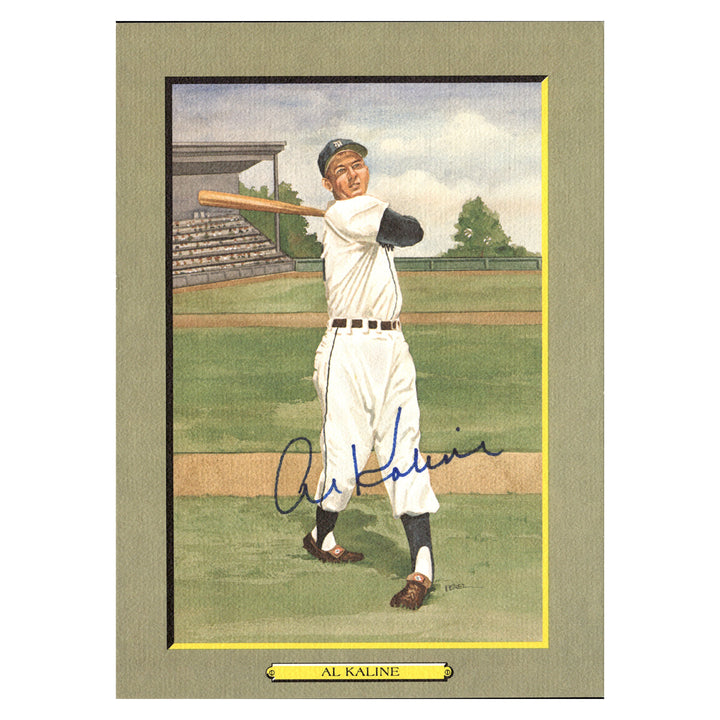 Al Kaline Detroit Tigers Autographed Signed Perez Steele 1990 Greatest Moments #1489/5000 (JSA COA #CB91004)