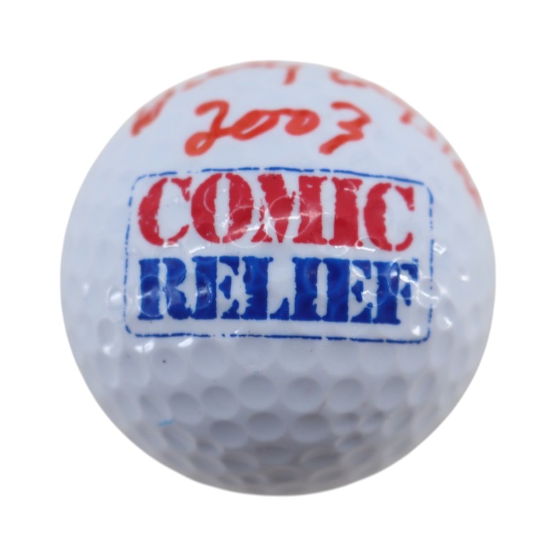 Billy Crystal Comic Relief Autographed Inscribed Golf Ball JSA COA 1
