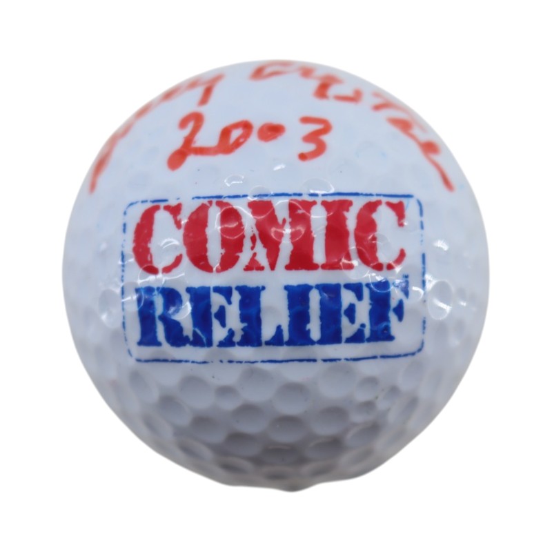 Billy Crystal Comic Relief Autographed Inscribed Golf Ball JSA COA 2