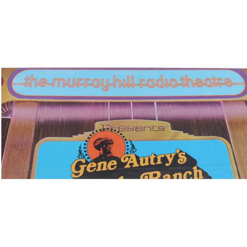 Gene Autry's Melody Ranch Radio Show Autographed Inscribed Vinyl Record Set JSA COA
