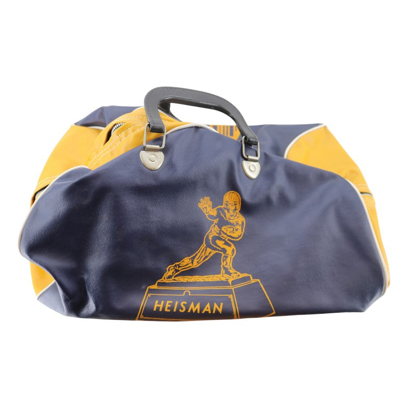 Downtown Heisman Athletic Club Navy & Gold Duffel Bag