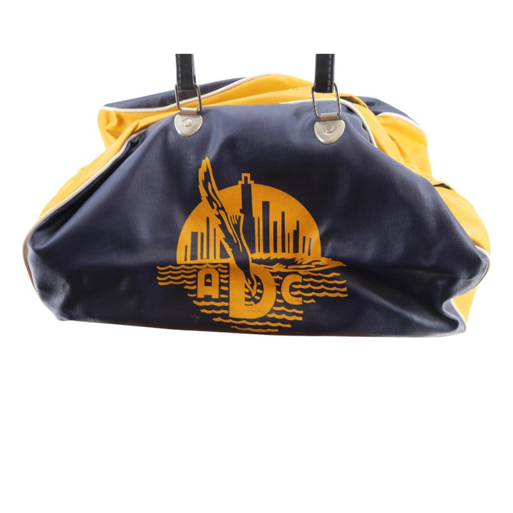 Downtown Heisman Athletic Club Navy & Gold Duffel Bag