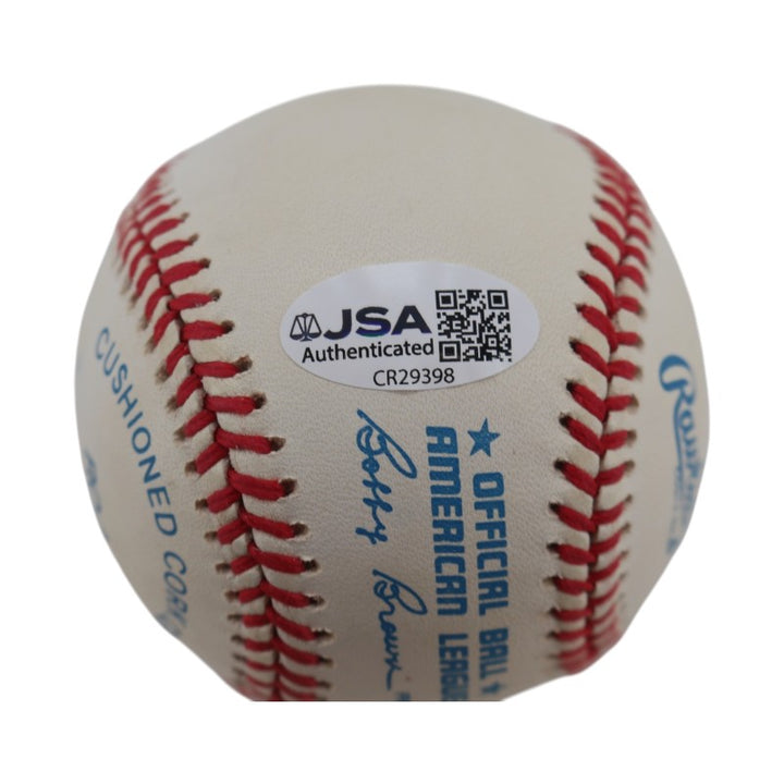 Don Mattingly New York Yankees Autographed OAL Baseball JSA COA